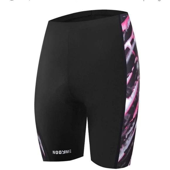 NOOYME Padded Cycling Bike Shorts NWT - Picture 1 of 7